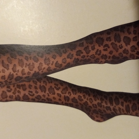 Womens a new day fashion Tights medium / large black 1 pair - Picture 2 of 5